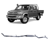 Redback Extreme Duty Exhaust for Toyota Landcruiser 79 Series Double Cab (01/2012 - 10/2016) | Australian Tow Spares