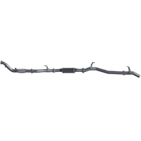 Redback Extreme Duty Exhaust for Toyota Landcruiser 76 Series Wagon with Auxiliary Fuel Tank (01/2007 - 10/2016) | Australian Tow Spares