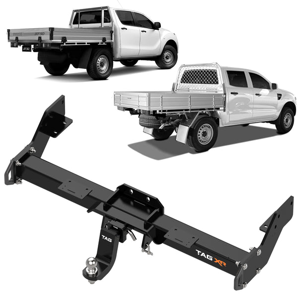 TAG Extreme Recovery Towbar & Direct Fit Wiring for Mazda BT-50 UR and UP Series Cab Chassis (11/2011 - 07/2020) | Australian Tow Spares