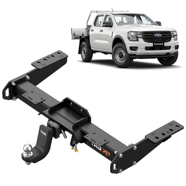 TAG Extreme Recovery Towbar and Direct Fit Wiring for Next-Gen Ford Ranger (01/2025 - On) - Cab Chassis Models | Australian Tow Spares