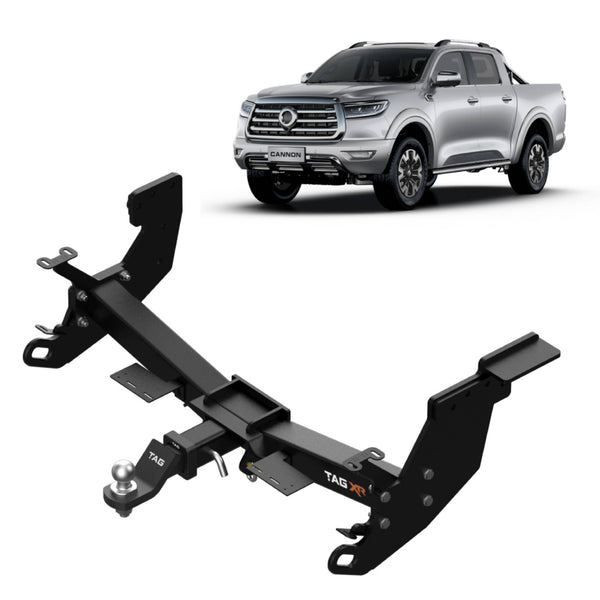 TAG 4x4 Recovery Towbar & Direct Fit Wiring Kit for Great Wall Cannon (09/2020 - on), Tow Mode: Yes | Australian Tow Spares