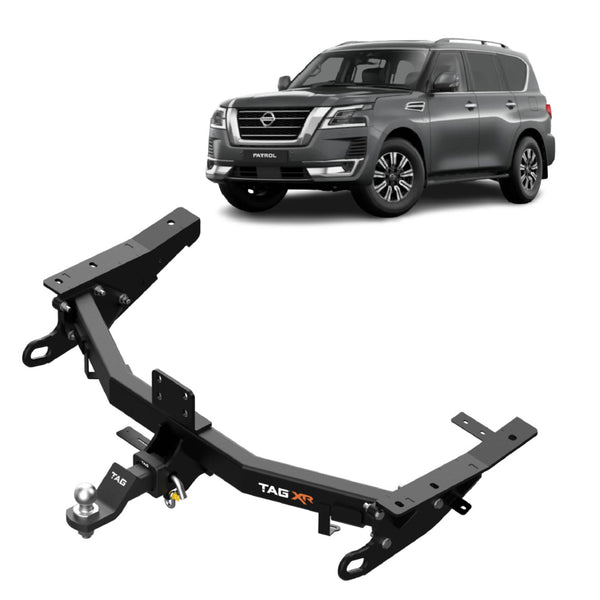 TAG Extreme Recovery Towbar & Direct Fit Wiring Harness For Nissan Y62 Patrol Series 1-5 (12/2012 - on) | Australian Tow Spares