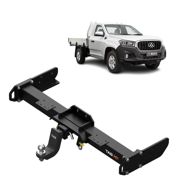 TAG Extreme Recovery Towbar & Direct Wiring Kit for LDV T60 Cab Chassis Models (02/2024 - On) | Australian Tow Spares