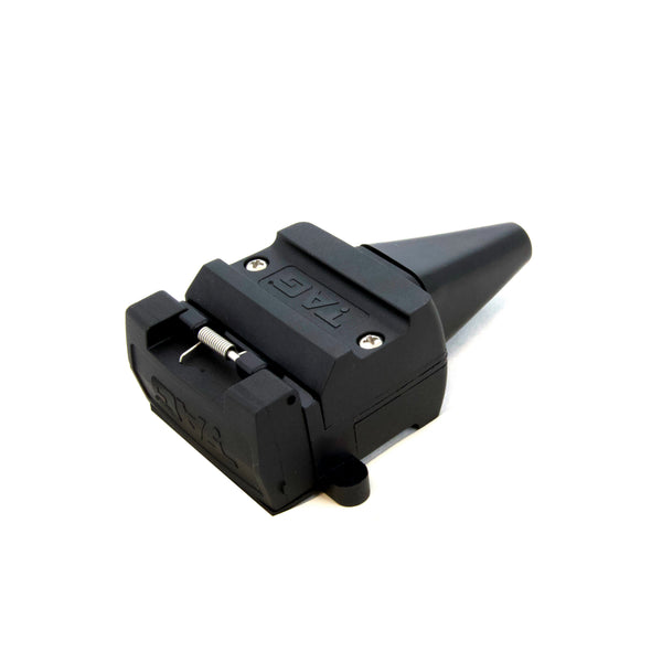 TAG 12 Pin Flat Socket - Vehicle Side | Australian Tow Spares