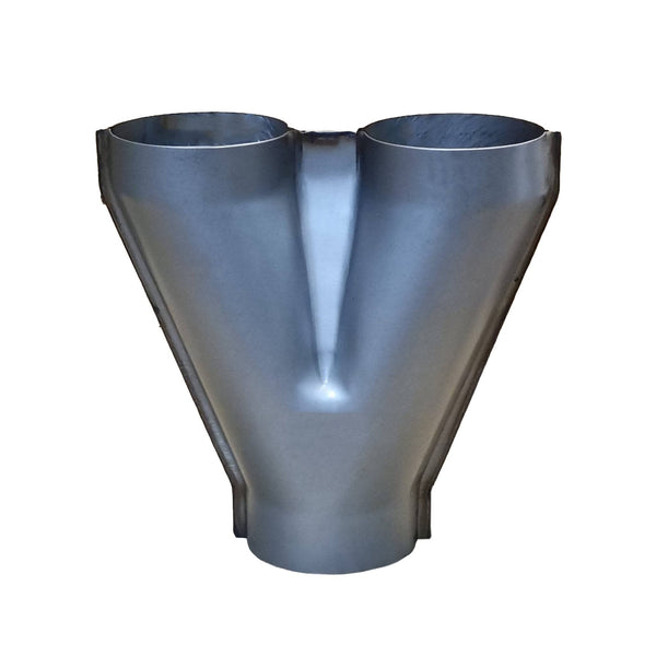 4" Y-PIPE SINGLE 4" IN 4" X 2 OUT 409 Stainless Steel | Australian Tow Spares