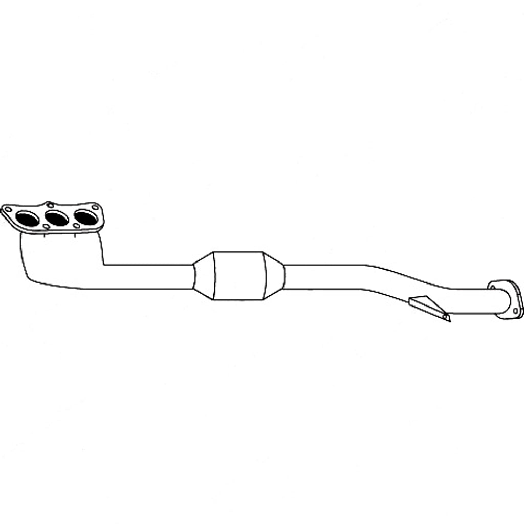 Redback Manifold Catalytic Converter for Subaru Liberty (08/2004 - 08/2009)
