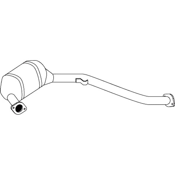Redback Underfloor Catalytic Converter for Subaru Forester (07/2002 - 06/2005) | Australian Tow Spares