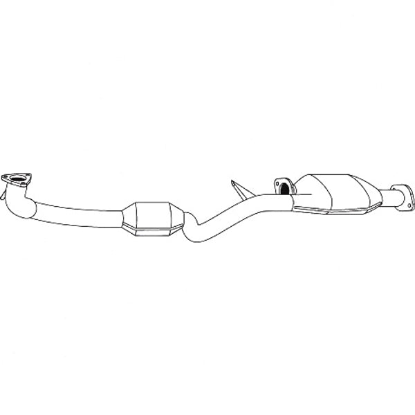 Redback Manifold Catalytic Converter for Subaru Outback (10/2000 - 07/2003) | Australian Tow Spares