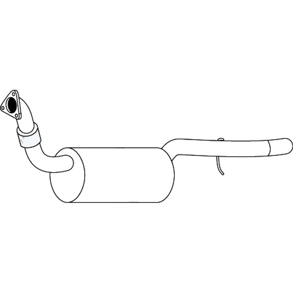 Redback Underfloor Catalytic Converter for Land Rover Discovery 3 (07/2004 - 09/2009), Discovery (07/2004 - 09/2009)