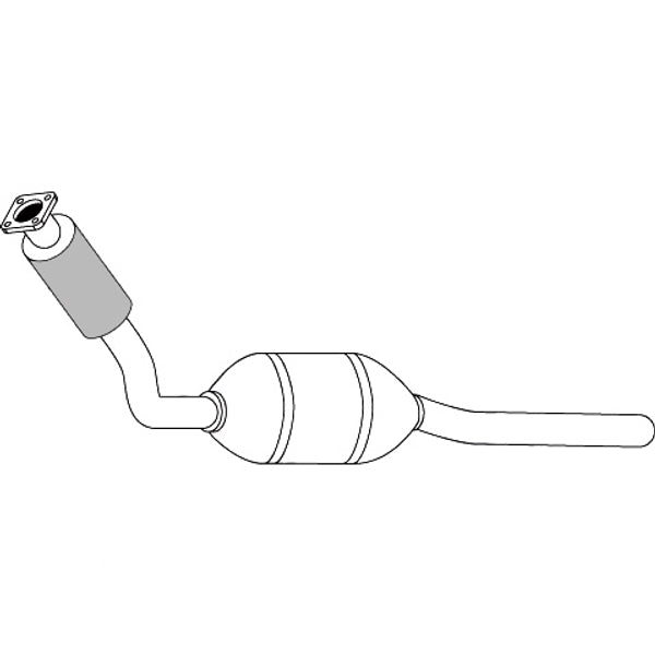 Redback Underfloor Catalytic Converter for Volkswagen Bora (12/1999 - 09/2005) | Australian Tow Spares