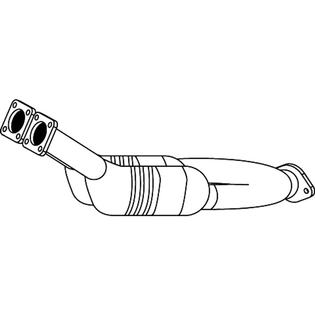 Redback Enviro Catconverters Underfloor for Volvo S80 (1998 - 2006)