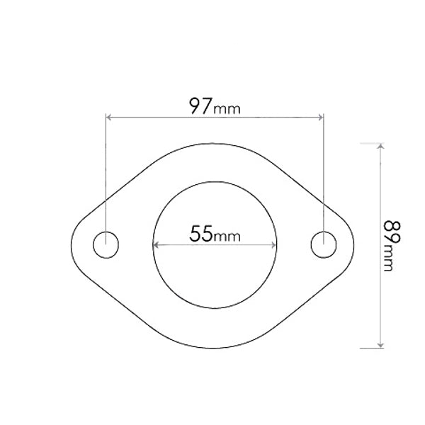 Redback Flange Gasket for various Holden, Mazda, Subaru, Nissan, Infiniti, Hyundai, Mitsubishi, Ford & Ssangyong vehicles | Australian Tow Spares