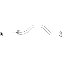 Redback Standard Connecting Exhaust for Toyota Landcruiser HZJ79 Series 4.2L 1HZ (01/1999 - 01/2007) | Australian Tow Spares