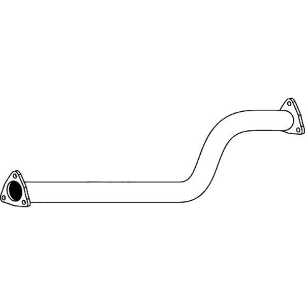 Redback Engine Pipe for Toyota Landcruiser FJ75 Series 4.0L (11/1984 - 1993) | Australian Tow Spares