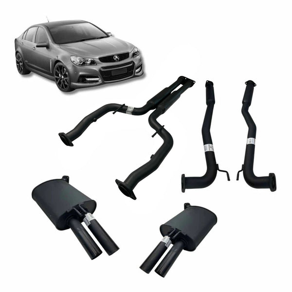 Redback Dual 2 1/2" Catback for Holden Commodore VE VF V8 Sedan & Wagon with Centre Hotdogs | Australian Tow Spares