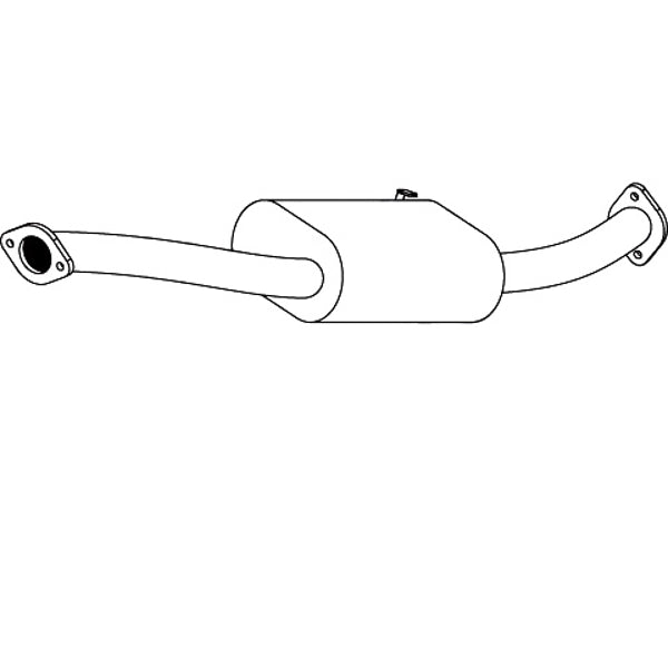 Redback Standard Replacement Exhaust for Nissan Patrol (10/2001 - 12/2012) | Australian Tow Spares