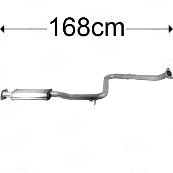 Redback Standard Replacement Exhaust for Mitsubishi Magna (08/2000 - 05/2003) | Australian Tow Spares
