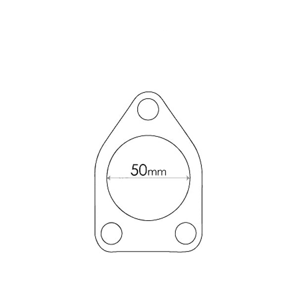 Redback Flange Gasket for Mitsubishi Magna (05/1985 - 09/2004), Lancer (05/1985 - 09/2004), Pajero (05/1985 - 09/2004) | Australian Tow Spares