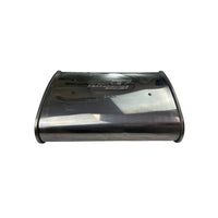 2.25" 10" x 4"  14" Lukey Turb O/C Triple Flow Muffler 430  Stainless Steel
