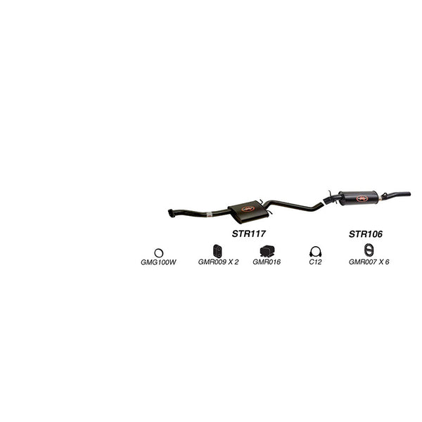 Redback Performance Exhaust System for | Australian Tow Spares