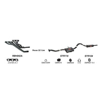 Redback Performance Exhaust System for Holden Commodore (04/1995 - 1997), Calais (04/1995 - 1997) | Australian Tow Spares