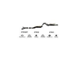 Redback Exhaust System for Ford Fairmont (01/2002 - 04/2008), Falcon (01/2002 - 04/2008) | Australian Tow Spares