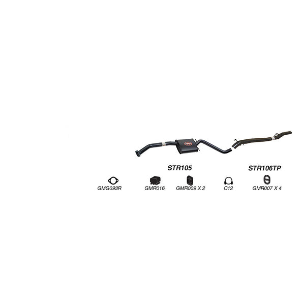 Redback Performance Exhaust System for Holden Commodore (09/1991 - 09/1997), Calais (09/1991 - 09/1997) | Australian Tow Spares