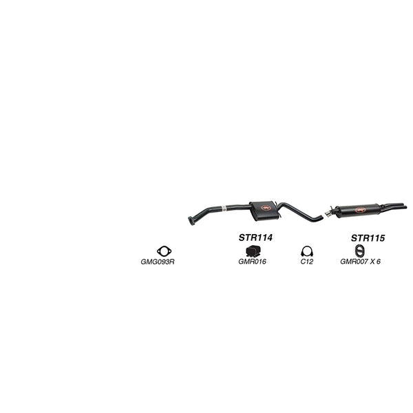 Redback Performance Exhaust System for Holden Caprice (04/1990 - 02/1994), Holden Caprice (04/1990 - 02/1994) | Australian Tow Spares