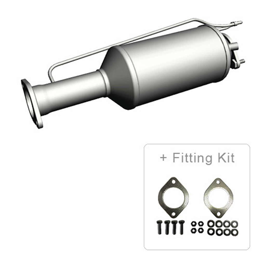 Redback Enviro Diesel Particulate Filter for Volvo S40 (2009 - 2010), Ford Focus LT LV (2007 - 2011)
