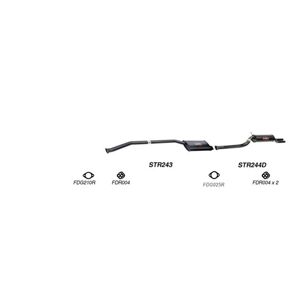 Redback Performance Exhaust System for Ford Falcon (07/1998 - 09/2002), Ford Falcon (10/1993 - 09/2002) | Australian Tow Spares