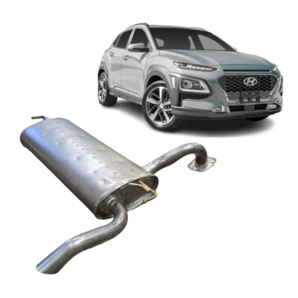 Rear Muffler for Hyundai Kona 2.0 8/17 – 09/20 Single Exit and Kia Seltos Wagon 2019+ G4NH | Australian Tow Spares