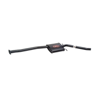 Redback 2.5" Catback Exhaust for Holden Commodore VU VY Series 1 Ute & VT VX Wagon with Muffler Delete Dual out Rear