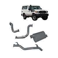 Redback Extreme Duty Exhaust for Toyota Landcruiser 78 Series Troop Carrier (11/2016 - on) | Australian Tow Spares