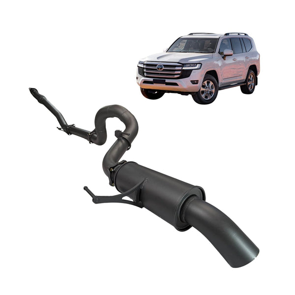 3.5" DPF Back Exhaust for Toyota Landcruiser 300 Series Wagon / SUV | Australian Tow Spares