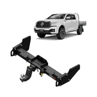 TAG Extreme Recovery Towbar & Universal Wiring Kit for GWM Cannon Cab Chassis (09/2020 - On), Tow Mode: No