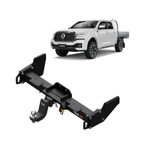 TAG Extreme Recovery Towbar & Direct Fit Wiring Kit for GWM Cannon Cab Chassis (10/2024 - On), Tow Mode: Yes | Australian Tow Spares