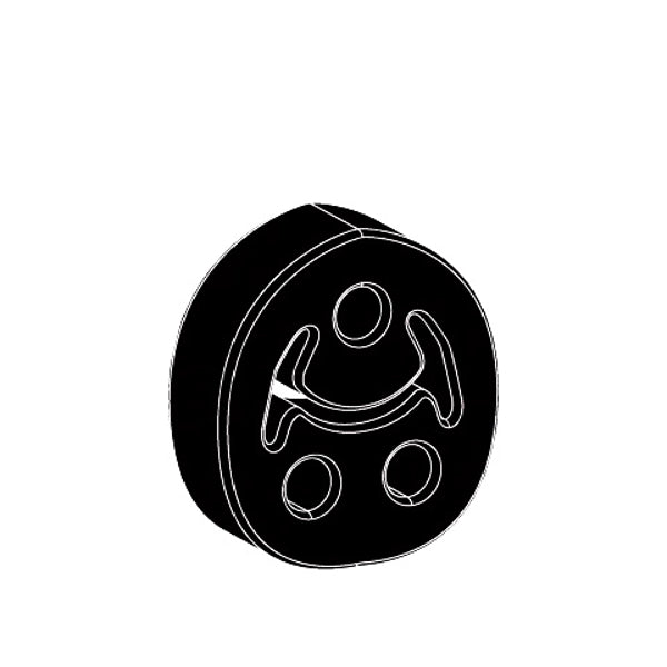 Redback Exhaust Rubber for Toyota Rav4 (09/1990 - 02/2006), Spacia (09/1990 - 02/2006), Tarago (09/1990 - 02/2006), Celica (09/1990 - 02/2006), Estima (09/1990 - 02/2006), Hiace Sbv (09/1990 - 02/2006) | Australian Tow Spares