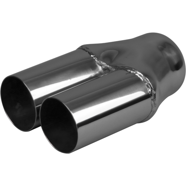 In 51-76mm(2" - 3"), Out 63mm(2-1/2")x2, Stainless, YP63SC | Australian Tow Spares