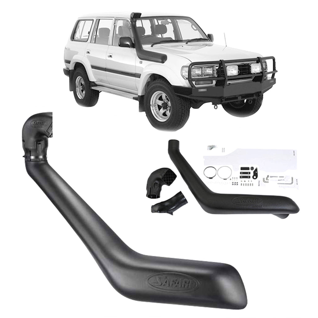 Safari Snorkel for 80 Series Toyota Landcruiser all Engines (01/1987 - 02/1998)